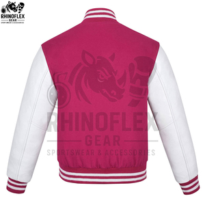 Oem Services Baseball Bomber Leather Versity Jackets Wholesale Letterman Leather Versity Jackets For Men And Women - Product Image 3