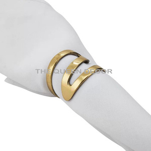 Porte-serviettes en métal argenté et doré, support à papier créatif pour usage quotidien, rangement de papier pour la maison et le bureau - Product Image 2