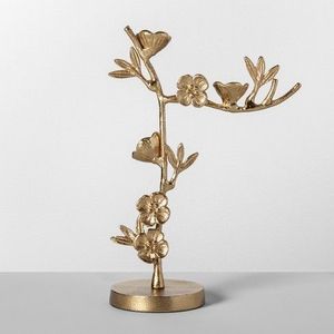 Tabletop Accessories Organizer Metal Jewelry Rack Stand for <b>Earrings</b> Necklace <b>Holder</b> with Tray Base for Home & Boutique Display - Product Image 6