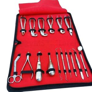 Instruments dentaires manuels en acier inoxydable, 16 pièces, kit d'extraction chirurgicale orale, éleveurs, forceps, pinces par Dentavex - Product Image 6