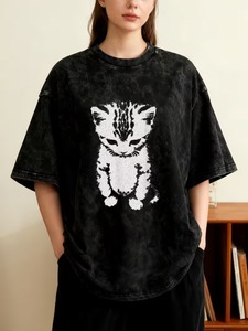 Latest Design Knitted 100% Cotton Short Sleeve Custom <b>Men's</b> Formal O-Neck Regular Fit Embossed Print Breathable Quick Dry 260g - Product Image 3