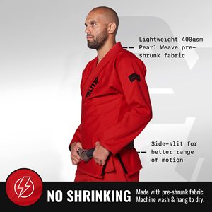 ชุดยิวยิตสู BJJ ผ้าฝ้ายน้ำหนักเบา ทอลายเพิร์ลวีฟ รับสกรีนโลโก้ ระบายอากาศได้ดี ทนทาน เหมาะสำหรับการฝึกซ้อม สำหรับผู้ชายและผู้หญิง - Product Image 5