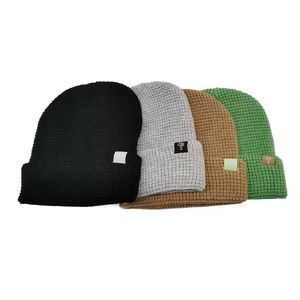 Gorro Deportivo de Lana 100% Tejido Térmico, Transpirable, Unisex, Ajustable, con Borla, Gorro de Punto Térmico, Gran Venta 2026 - Product Image 2