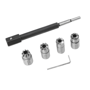 Juego de 5 Herramientas para Limpiar y Reparar Asientos de Inyectores Diésel, Escariador Plano para BMW, <span class=keywords><strong>Mercedes</strong></span>-Benz, Renault, Ford - Product Image 3