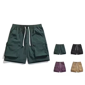 Pantalones Cortos Deportivos OEM con Corte Láser y Abertura Lateral para Hombre, Entrepierna de 3 Pulgadas, Ligeros, de Secado Rápido, Ajuste Holgado, Unisex, 100% Algodón, Color Sólido - Product Image 6
