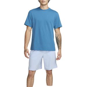 Hot Selling <b>Men's</b> <b>Stretchy</b> Gym Training T-Shirt Breathable Plain Blank Washed Mesh for Sport & Fitness - Product Image 2