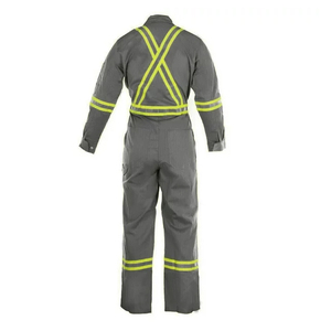 Uniformes de Seguridad de Alta Visibilidad Unisex Antiestáticos, Ignífugos, Repelentes de Insectos, Reflectantes Industriales, Impermeables, de Poliéster - Product Image 3