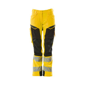 กางเกงทำงานนิรภัยแบบสะท้อนแสง ไมโครไฟเบอร์ ระบายอากาศ กันน้ำ แบบขายส่ง สั่งทำได้ตามต้องการ - Product Image 3