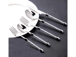 Ensemble complet de couverts en acier inoxydable pour cuisine, table à manger, hôtel, restaurant et services de traiteur - Product Image 3