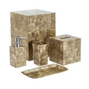 ชุดอุปกรณ์อาบน้ำไข่มุกทำด้วยมือหรูหราขนาดพิเศษสำหรับบ้านโรงแรมร้านอาหาร - Product Image 3