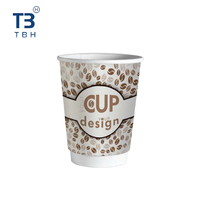 Proveedor de Malasia, Vasos de Papel Kraft de Doble Pared de Buena Calidad, 8oz, 12oz, 16oz, Tazas para Bebidas Calientes, Aptas para Restaurantes, Cafeterías, Fiestas y Eventos