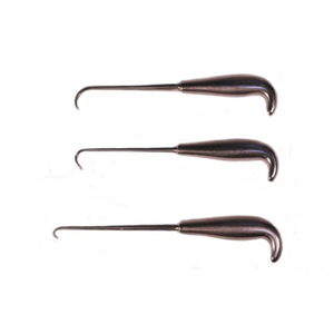 ตะขอเกี่ยวกระดูกพร้อมห่วงนิ้วจับ ทำจากสแตนเลสเกรดพรีเมียม ปลายทู่ - Product Image 6