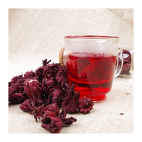 Fleurs d'hibiscus séchées Bissap Zobo Karkade en sachet de 250g et 500g pour les magasins d'alimentation ethnique africaine, latino-américaine et du Moyen-Orient