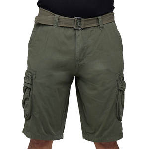 High Waist Plain <b>Cargo</b> Shorts With 6 Pocket Zipper Style <b>Work</b> Wear Summer Sexy Fit Swimming Beach <b>Cargo</b> Shorts Men - Product Image 4