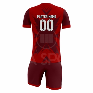 Football Uniform Wholesale Custom <b>Soccer</b> Teamwear Breathable Quick Dry Sports Clothing Supplier - Product Image 3