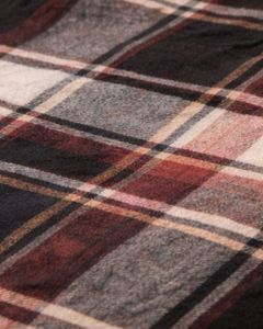 Chemise décontractée à carreaux marron et noir personnalisée pour homme, coupe ajustée, manches longues, boutonnée, en coton, élégante, qualité supérieure, vêtement tendance - Product Image 5