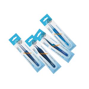 Pince manuelle pour greffe de cheveux FUE, lot de 4 pièces en titane de 115 mm, haute qualité, certifiée CE, vente en gros - Product Image 1