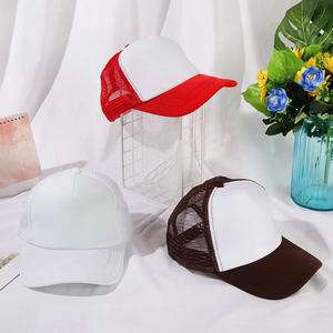 1PC Fashion Unisex Plain Baseball <b>Cap</b> Adjustable Trucker <b>Flat</b> Visor <b>Cap</b> Snapback Mesh Curved <b>Men</b> Women Casual Sun Summer Hat - Product Image 2