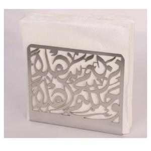 Porta Servilletas de Diseño Moderno en Acero Inoxidable Dorado, Dispensador de Servilletas Metálico Calado, Soporte de Servilletas de Escritorio a Precio Accesible - Product Image 6