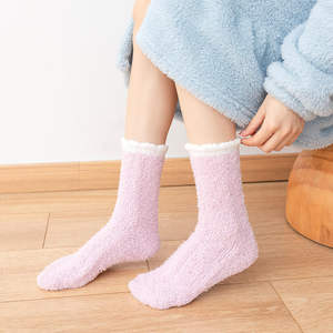 Custom Cartoon Coral Velvet Quick Dry <b>Sports</b> <b>Socks</b> for <b>Men</b> Autumn Standard Thickness Warm - Product Image 5
