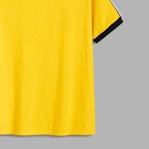 เสื้อยืดผู้ชายกันริ้วรอย คุณภาพพรีเมียม ระบายอากาศได้ดี สวมใส่สบาย ดีไซน์ล่าสุด ขายดี พร้อมโลโก้/สีตามสั่ง - Product Image 4