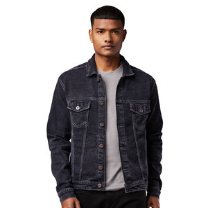 Nouveautés : Vestes en jean élégantes pour hommes, vestes en jean tendance, vestes en jean personnalisées de bonne qualité pour hommes - Product Image 4