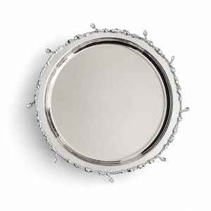 Plateau rectangulaire en argent pour chocolats avec bordure dorée décorative, accessoires pour chocolats personnalisables, tailles personnalisées, couleur disponible - Product Image 4