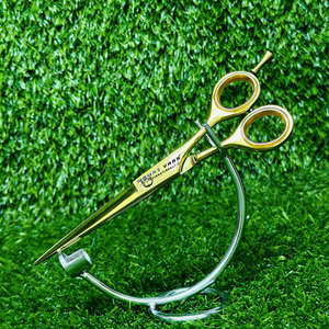 Ciseaux de coiffure professionnels en acier inoxydable de qualité supérieure, fabriqués en usine, pour une coupe de précision. - Product Image 1