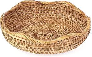 Wholesale Bamboo <b>Rectangular</b> <b>Storage</b> <b>Basket</b> Handwoven Organizer for Laundry and Home <b>Storage</b> Made by KingCraftViet - Product Image 5