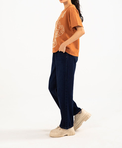 T-shirts en coton personnalisés pour femmes, prix d'usine, motif rayé, 220 g/m², uni, vierge, haute qualité, séchage rapide, respirant, été - Product Image 2