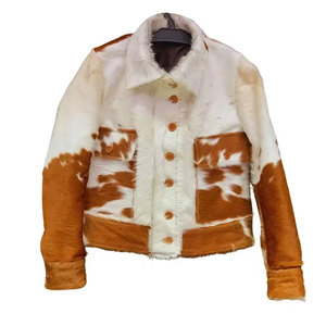 Chaqueta de Cuero con Pelo de Invierno de la Mejor Calidad, Transpirable y Ecológica para Hombre en Venta - Product Image 1