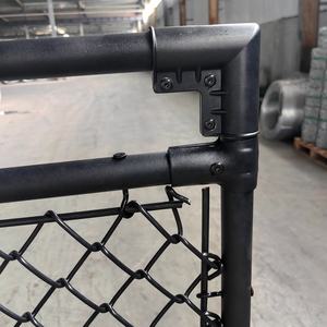 <span class=keywords><strong>Panneaux</strong></span> de clôture de terrain de pickleball en acier galvanisé recouvert de plastique pour intérieur et extérieur pour salle de sport - Product Image 2