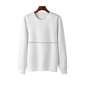 Suéter de cuello redondo personalizado para hombre, sudadera en blanco, sudadera básica, sudaderas lisas de cuello redondo - Product Image 1