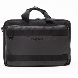 Black multi-compartment <b>laptop</b> bag briefcase anti-theft zipper business <b>backpack</b> - Product Image 1