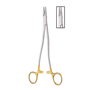 Bozemann wertheim TC ที่ใส่เข็มสแตนเลสคุณภาพดี, คีมด้ามจับเข็มด้วยมือขนาด20.0ซม. - Product Image 1