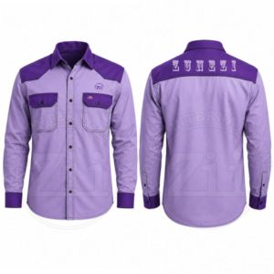 Chemise FR pour homme à manches courtes, multicolore, ignifuge, haute visibilité, avec protection contre les vapeurs et respirateur intégré, coupe standard, niveau 300-500°C - Product Image 3