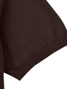 T-shirt à col rond pour homme, manches courtes, coupe ample, couleur unie, tricoté, 100% coton, respirant, décontracté, 200g - Product Image 4