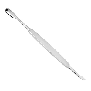 Pousse-cuticules professionnel en acier inoxydable haute qualité, double extrémité, outil de soin des ongles pour manucure et pédicure - Product Image 2
