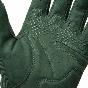 Gants de moto vintage en cuir personnalisés, mi-doigts, coupe-vent, anti-vibration, imperméables, pour la course estivale - Product Image 6