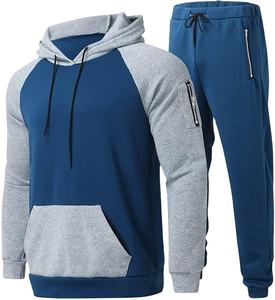 Ensemble de survêtement d'hiver de haute qualité avec logo personnalisé, veste zippée XL, pantalon de survêtement respirant 2026 - Product Image 4