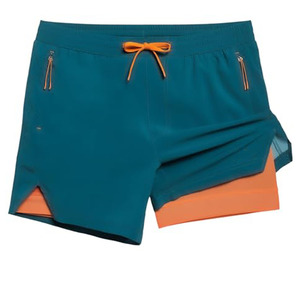 Shorts de jogging et de survêtement en gros, personnalisables avec logo, shorts streetwear vierges pour hommes, shorts de plage à taille élastique sur mesure – Offre Spéciale - Product Image 2