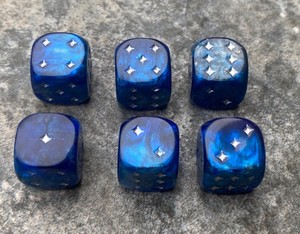 Dés en résine polyédriques pour jeux de rôle de table, jeux de société, activités et joueurs - Product Image 6