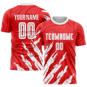 Maillot de football personnalisé de qualité supérieure, blanc, noir et or vieilli, pour la sublimation, vente en gros directe - Product Image 5