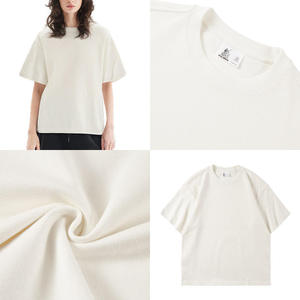 เสื้อยืดผ้าเจอร์ซีย์คอตตอน 100% สีพื้น ย้อมแบบอีโค่เฟรนด์ลี่ ระบายอากาศได้ดี ไม่เป็นขุย แขนสั้น รับผลิตแบบ OEM พร้อมสกรีนโลโก้ ออกแบบลายได้ตามต้องการ - Product Image 6