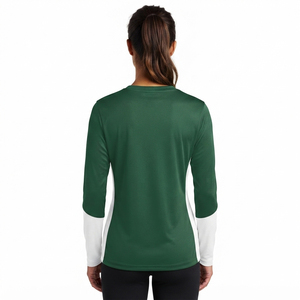 Camiseta de Remo de Manga Larga con Cuello Redondo para Mujer, Camisetas de Remo Sublimadas para Mujer, Ropa Deportiva de Remo OEM para Mujer - Product Image 2