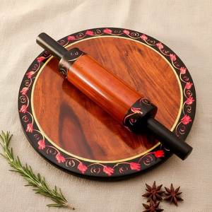 Solid Wood <b>Rolling</b> <b>Pin</b> Professional Baking Tool for Dough Pastry Fondant Cookie Pizza Bread Making Equipment Supply - Product Image 3