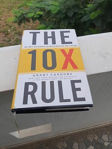 10x Rule by Grant Cardone-Bestselling Adult Paperback <b>Book</b> for Personal Development & Economy <b>Education</b> - Product Image 5