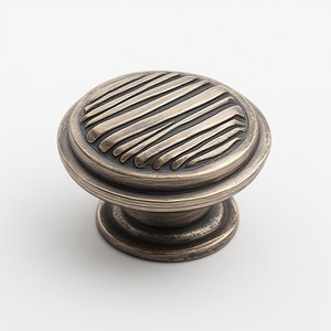Luxury Faceted Brass <strong>Door</strong> <strong>Knob</strong> Crafted For Modern Architectural Interiors With Unique Geometric Styling And Durable Performance - Product Image 1