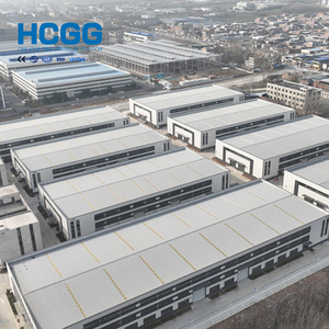 钢H型梁预制大跨度钢结构车间、工业金属仓储建筑厂家直销 - Product Image 4