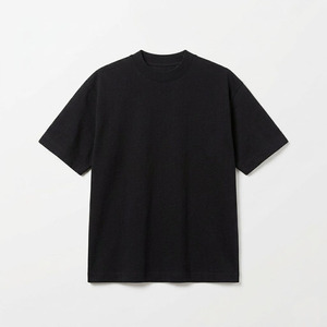 Premium <b>Black</b> Blank <b>T</b>-<b>Shirt</b> 100% Combed Cotton Heavyweight Plain Tee Low MOQ Custom Printing Oversized Men <b>T</b> <b>Shirt</b> - Product Image 1